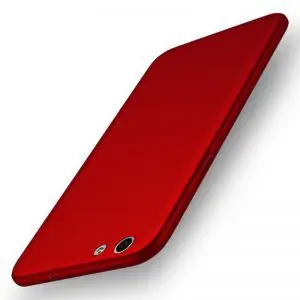 OPPO F1s Baby Skin Full Cover Ultra Thin Hard Case Red 117501
