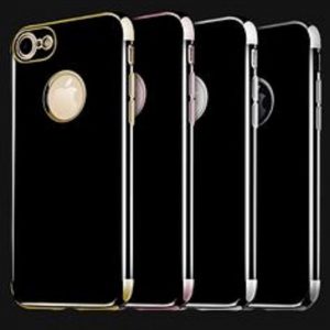 CASE IPHONE 66S677 SLIM SILICONE ELECTROPLATE JET BLACK 7