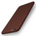 OPPO F1s Sand Scrub Full Cover Ultra Thin Hard Case Coklat 117510