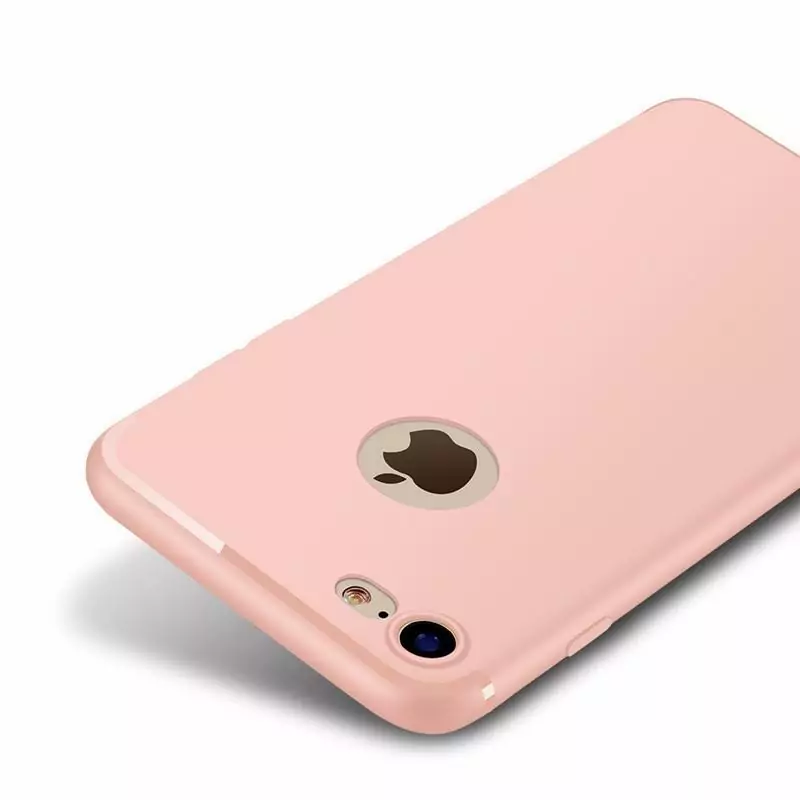 SOFTCASE SILLICON IPHONE 66S 66S7 7 Rose Gold
