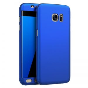 Samsung S7 Edge 360 Full Cover Baby Skin Ultra Thin Hard Case Biru
