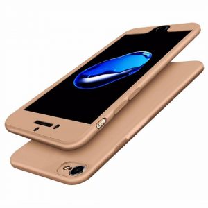 Softcase Silicone 360 Iphone Gold