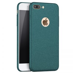 iPhone 7 Plus Sand Scrub Ultra Thin Full Cover Hard Case Green 112001