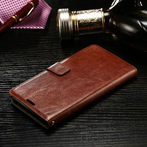 Leather Flip Cover Wallet Samsung Galaxy Note 5 Case dompet kulit HP