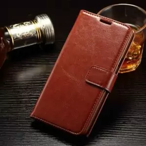Leather Flip Cover Wallet Samsung Galaxy S8 S8 Plus 5