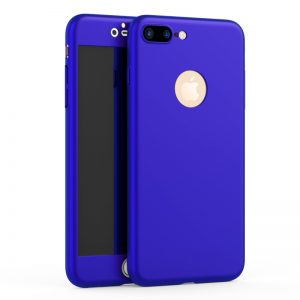 iPhone 7 360 Full Cover Ultra Thin Baby Skin Hard Case Blue 122302