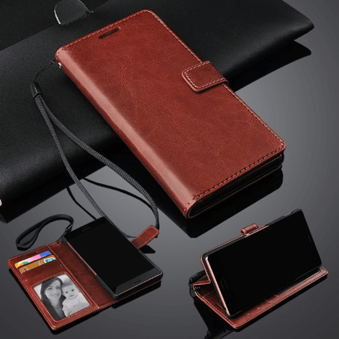 Leather Flip Cover Wallet OPPO F1 ⋆ Toko Sumber Rezeki