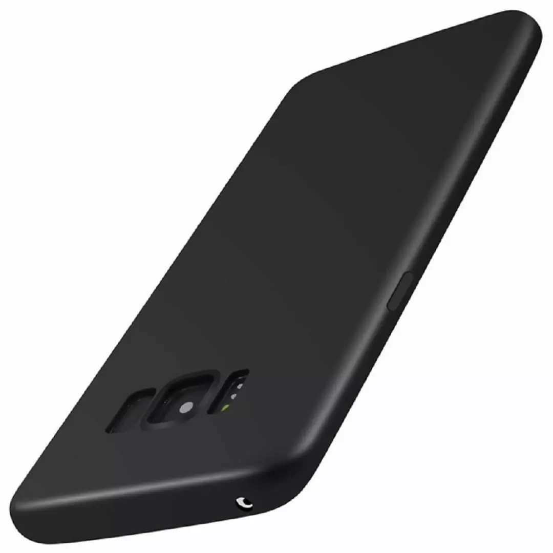 Black Silicone Matte Softcase Samsung Galaxy S8 S8 1