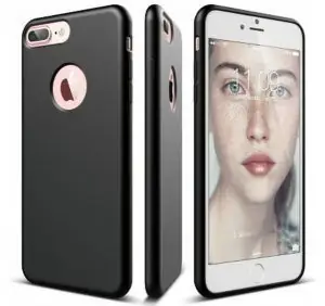 Black Sillicone Iphone 8
