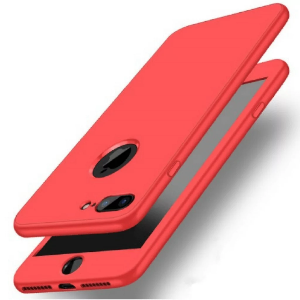Softcase 360 Front And Back Full Body Red