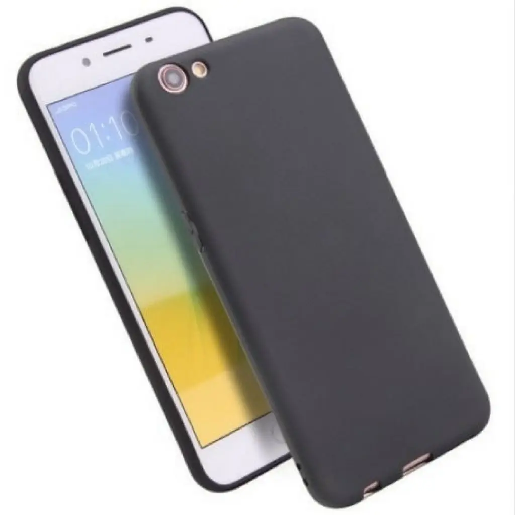 Softcase Silicone OPPO F1s Black
