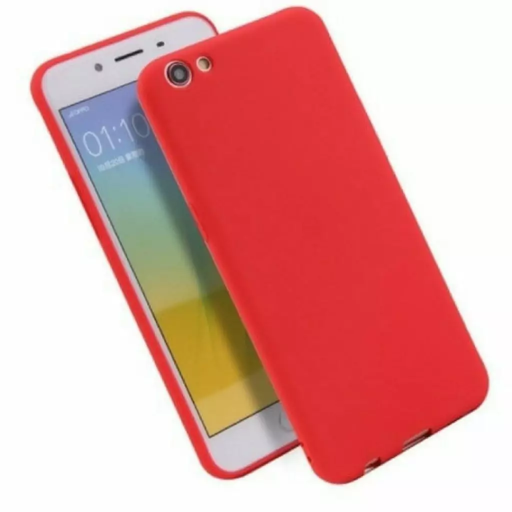 Softcase Silicone OPPO F1s Red