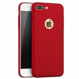 iPhone 8 Plus Baby Skin Ultra Thin Full Cover Hard Case Red
