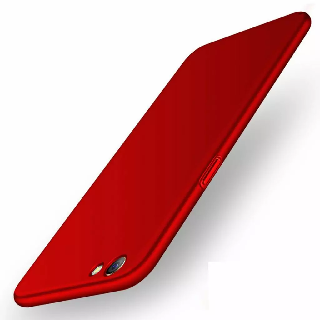 OPPO F3 Plus Baby Skin Ultra Thin Hard Case Merah