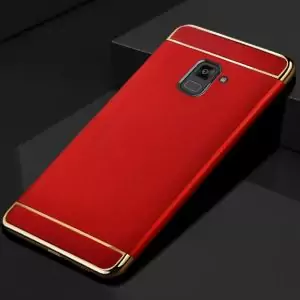 KaiNuEn luxury origina Phone back etui coque cover case for samsung galaxy a7 2018 a8 Plus 2 compressor
