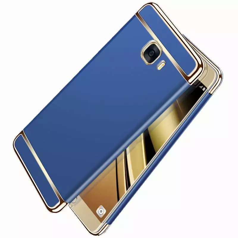 Luxury 3 in 1 Full Body Plating PC Hard Case for Samsung Galaxy C5 C7 C9 1 compressor