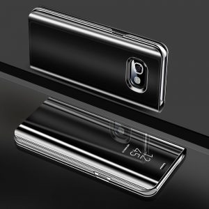 Smart Mirror Clear View Flip Case For Samsung Galaxy A5 A7 A3 2017 Luxury Stand PU 0 compressor