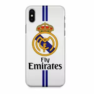 Case Mofit Football Club Eropa For Iphone X Real Madrid