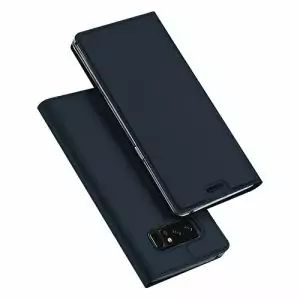 DUX DUCIS Luxury Leather Flip Case For Samsung Galaxy Note 8 Wallet Book Cover Phone Case Blue