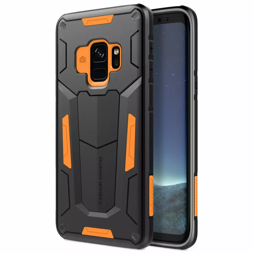 NILLKIN Defender Tough Shockproof Dual Layer Hybrid Hard Cover Armour Bag Case For Samsung Galaxy S9 2 compressor