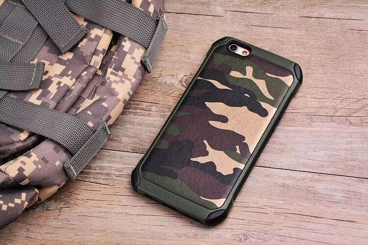 New Army Camo Camouflage Pattern Back Cover Hard Plastic TPU Armor Anti knock Protective Fitted Cases 1 compressor