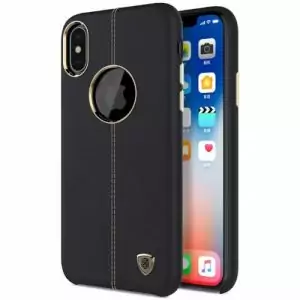 Nillkin Englon Leather Back Case iPhone X Black