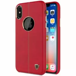 Nillkin Englon Leather Back Case iPhone X Red