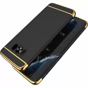 Premium Hard Case 3 in 1 List Gold Samsung S8 Rose Gold