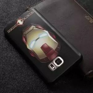 Softcase 3D Marvel Super Hero Samsung Note 5 Iron Man