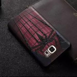 Softcase 3D Marvel Super Hero Samsung Note 5 Spiderman