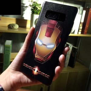 Softcase 3D Marvel Super Hero Samsung Note 8 Iron Man