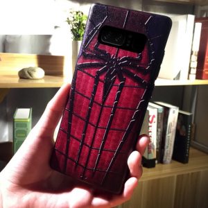 Softcase 3D Marvel Super Hero Samsung Note 8 Spiderman