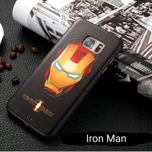 Softcase 3D Marvel Super Hero Samsung S7 Iron mAN