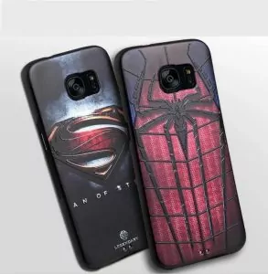 Softcase 3D Marvel Super Hero Samsung S7 Spiderman
