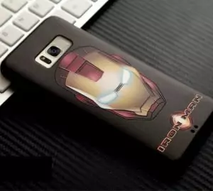 Softcase 3D Marvel Super Hero Samsung S8 S8 Plus Iron Man
