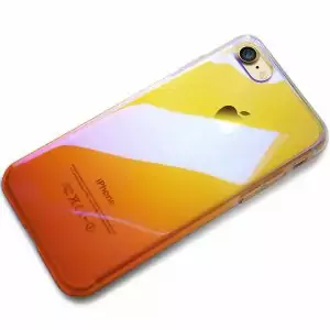 CAFELE Hard PC Phone Case for iphone 7 8 Aurora Gradient Color Luxury Slim Transparent Cover 2 compressor