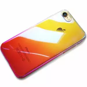 CAFELE Hard PC Phone Case for iphone 7 8 Aurora Gradient Color Luxury Slim Transparent Cover 3 compressor