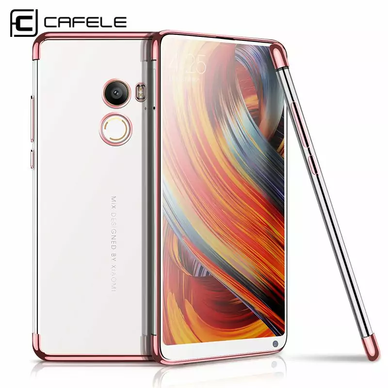 CAFELE for Xiaomi Mix 2 case Plating soft TPU Full Cover for Xiaomi MI MIX 3 compressor