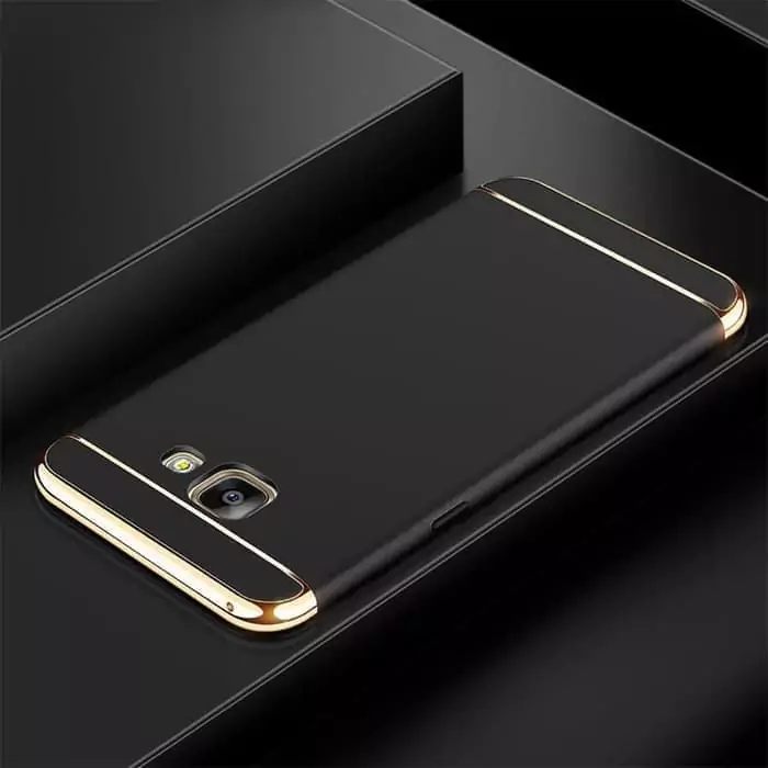 Case 3 in 1 Premium Hardcase For Samsung C9 Pro Black