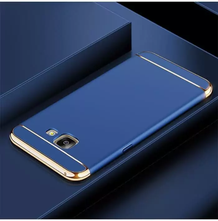 Case 3 in 1 Premium Hardcase For Samsung C9 Pro Navy