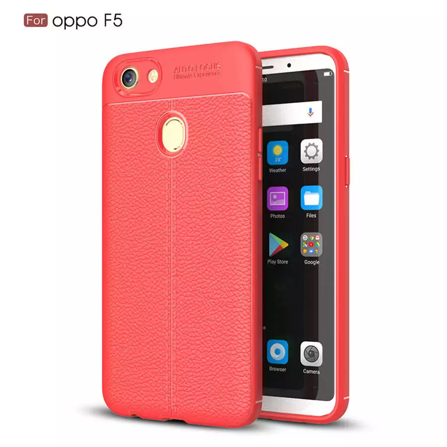 For OPPO F5 Case For OPPO F5 Case Cover for OPPO F5 Luxury TPU Silicone Imitation 4