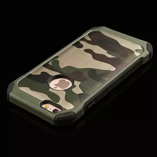 Luxury 2 in 1 Army Camo Camouflage Pattern back cover PC TPU Armor protective phone cases 0 compressor