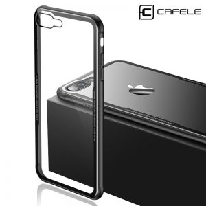 CAFELE Back Tempered Glass Case For iPhone 8 7 plus Full coverage HD Clear Full Body 2 compressor