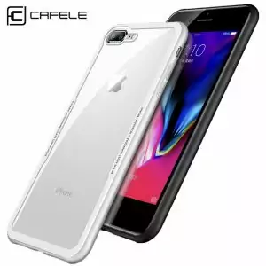 CAFELE Back Tempered Glass Case For iPhone 8 7 plus Full coverage HD Clear Full Body 3 compressor