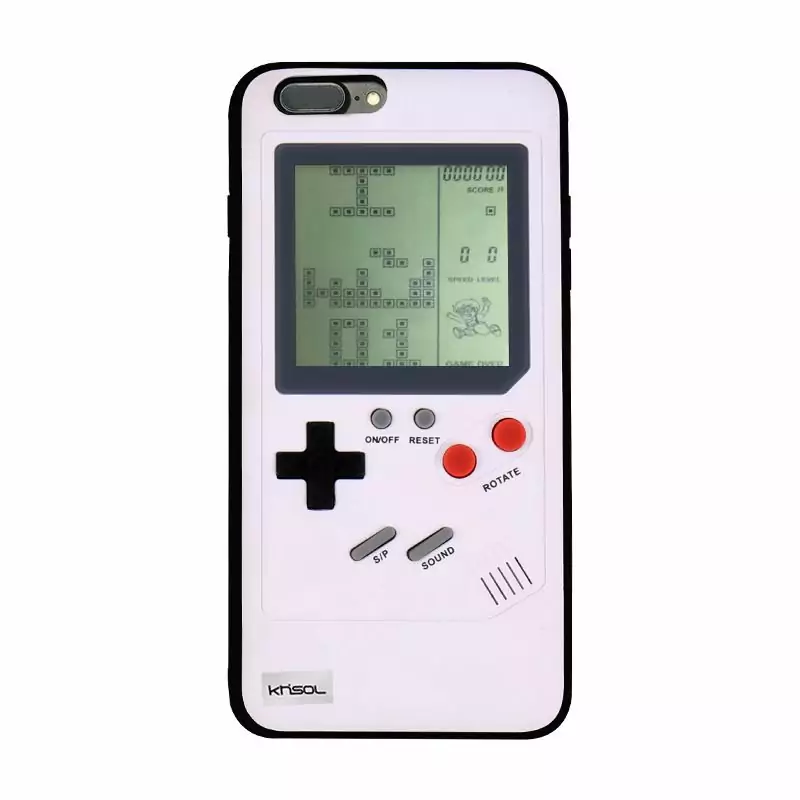 Khisol Retro GB Gameboy Tetris Phone Cases for iPhone 6 6S 7 8 Plus Soft PC 2 compressor