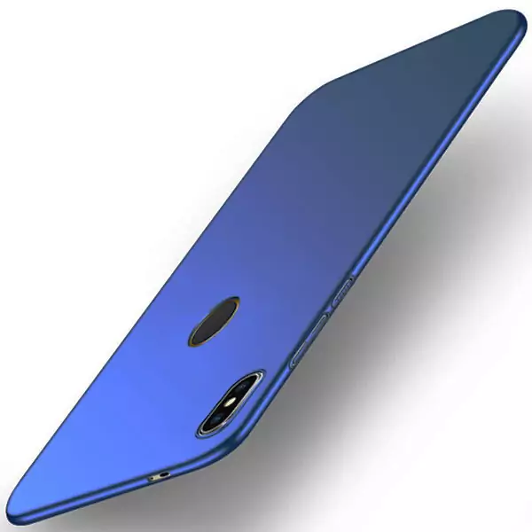 For Xiaomi Redmi S2 Case for Xiaomi Redmi S2 Cover PC Plastic Matte PC Hard Back Blue