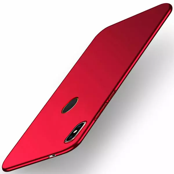 For Xiaomi Redmi S2 Case for Xiaomi Redmi S2 Cover PC Plastic Matte PC Hard Back Red