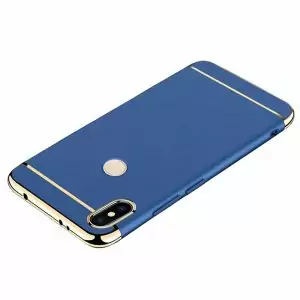 For Xiaomi Redmi S2 MI 8 Back Case 3 in 1 360 PC Full Protection Coque Blue