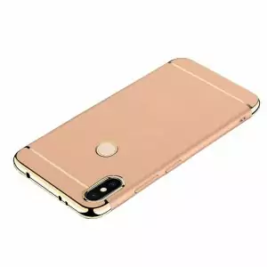For Xiaomi Redmi S2 MI 8 Back Case 3 in 1 360 PC Full Protection Coque Gold