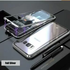 Magnetic Case S8 Silver 2